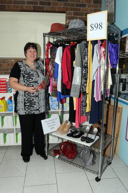 Fashion sense: Salvation Army Family Store manager Hazel Barrett is supporting National Op Shop Week.