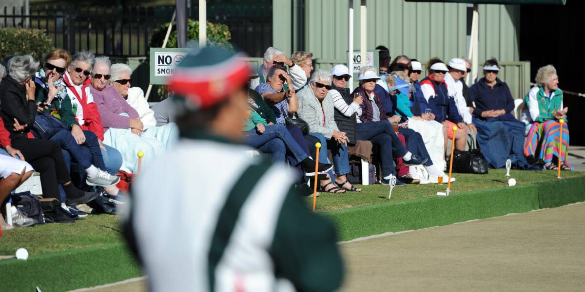 Big bowls boost: The NSW state women's bowls carnival is proving a major boost to the local economy.