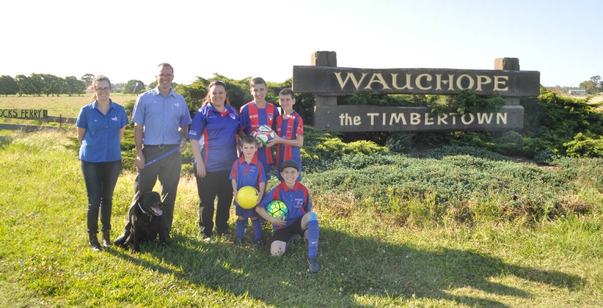 Warm welcome: Wauchope Vets and members of Wauchope Soccer Club are delighted about plans to develop the site.