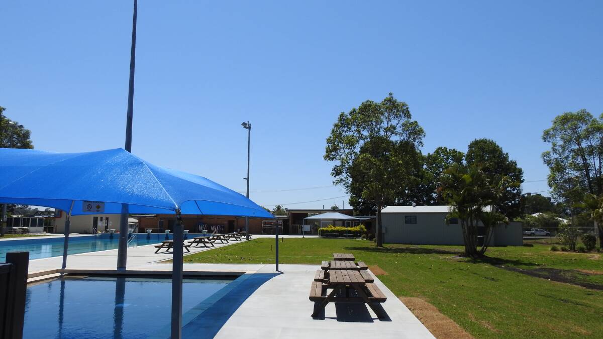Still not open: Wauchope pool looks ready but it's still closed to the public.