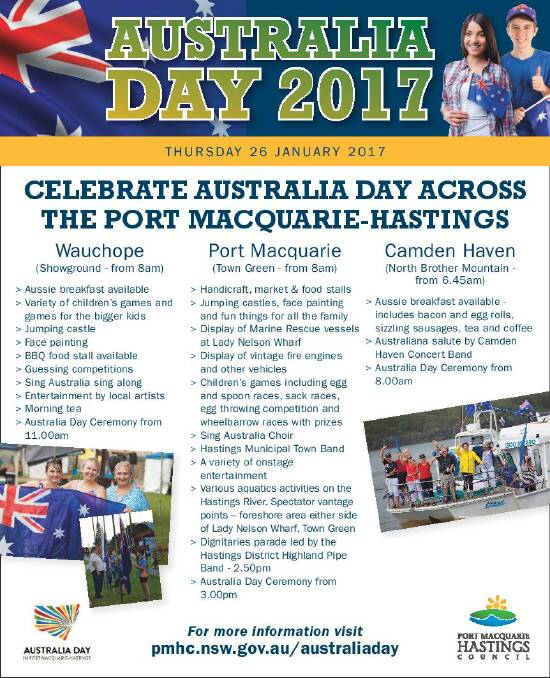 Australia Day in Wauchope