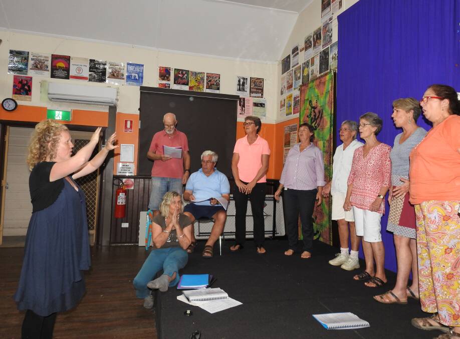 SHARE SOME SONGS AND SUPPER: Wauchope community choir invites anyone who wants to join to Wauchope Arts Hall on Monday, April 3, at 7pm. 