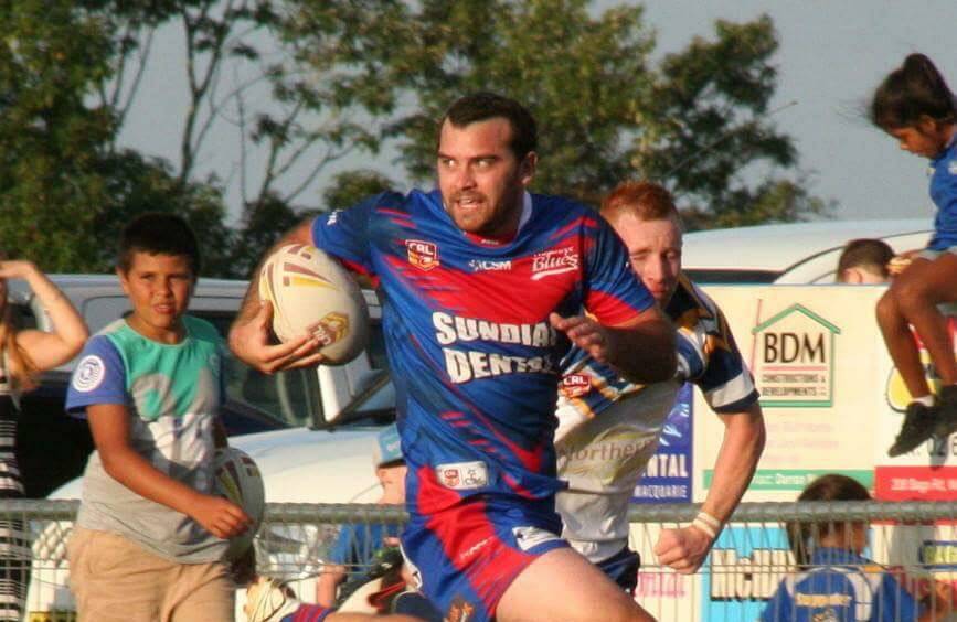 BLUES BACK IN ACTION THIS WEEKEND: First grade fullback Sam Watts.