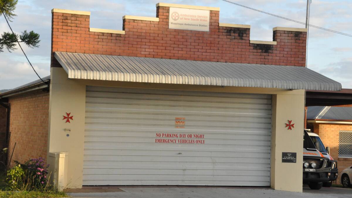 Wauchope Ambulance Station will get funding from the State Budget to be replaced.
