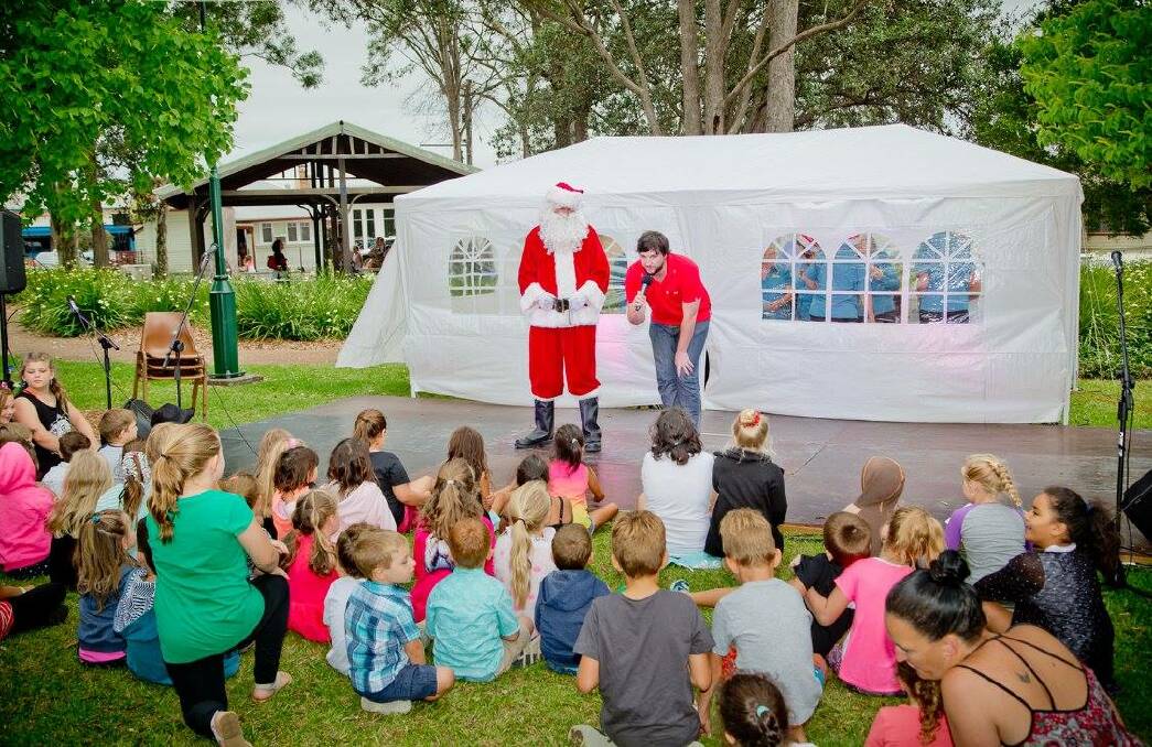 Last year's Christmas party in Bain Park was a big success.
