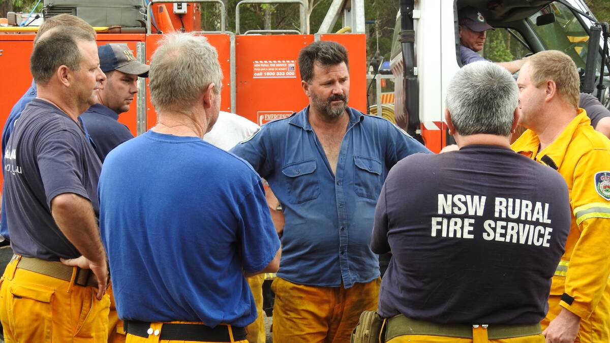 Firefighters battled fierce conditions to save people, animals and homes west of Wauchope.