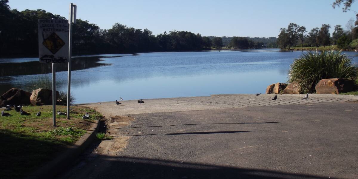 The slippery boat ramp at Rocks Ferry was cleaned last Friday by the council.