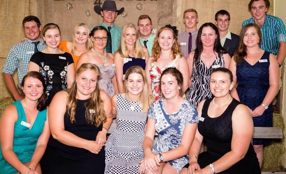 The Footprints in Ag committee at their last dance Dance for Drought. 
