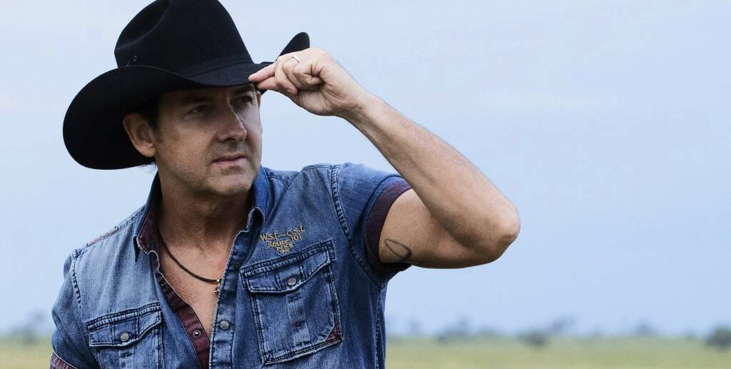 Boy from the bush: Lee Kernaghan, his sister Tania, Gordon Bamford, the Wolfe Brothers and Angus Gill are on the bill at his 25th Anniversary concert. 