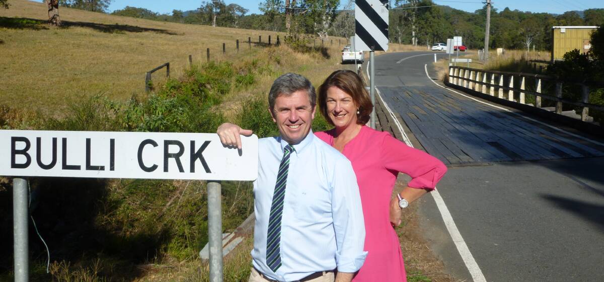 Looking forward: Member for Oxley Melinda Pavey and newly re-elected Federal Member for Lyne David Gillespie work together for the region.