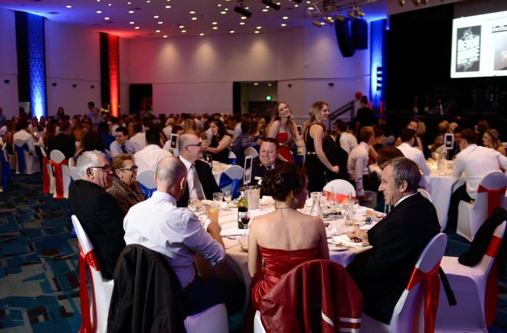Community support: About 300 people attended the Student Heart Project's 2016 Red and Blue Ball. Photo: Meraki Photography