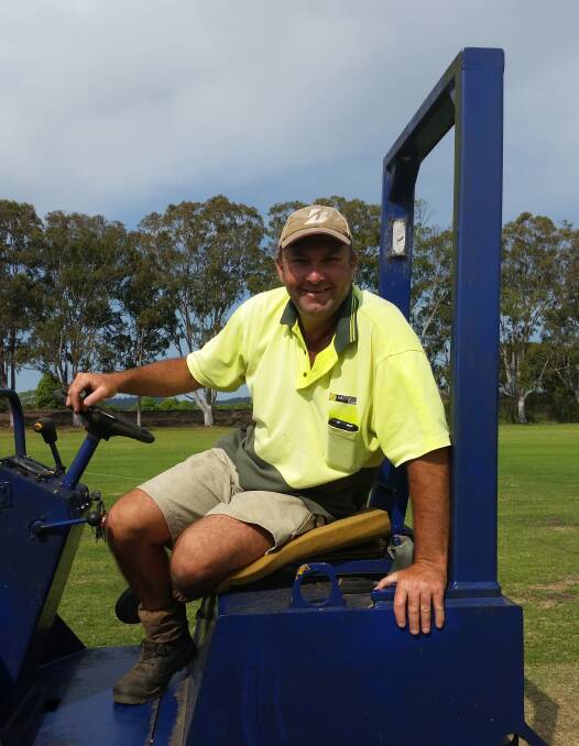 Highly skilled: Wauchope Cricket Club member and player Rod Lyon is the Andrew Park curator.