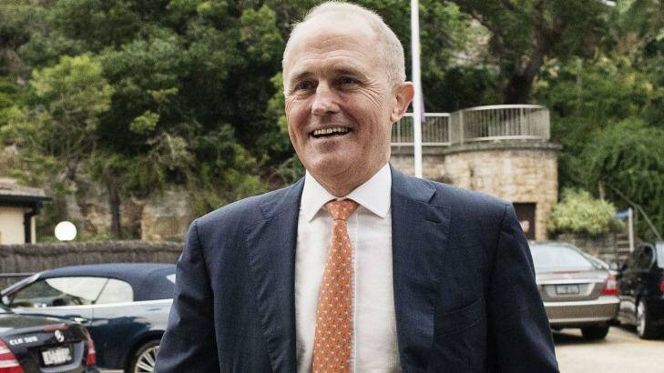 Malcolm Turnbull says the focus should be on Mike Baird. Photo: Christopher Pearce