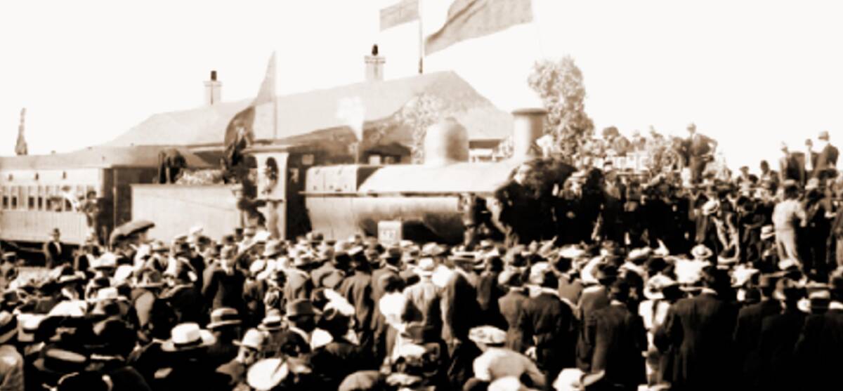 An historical day: Wauchope joins the railway network April 14, 1915