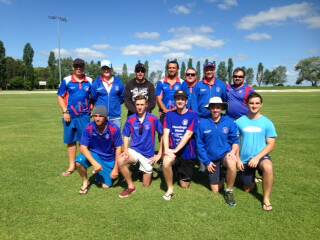 Close call: The Wauchope RSL first grade cricket team beat Inverell by just one wicket to secure a spot in the semi finals of the Country Plate.
