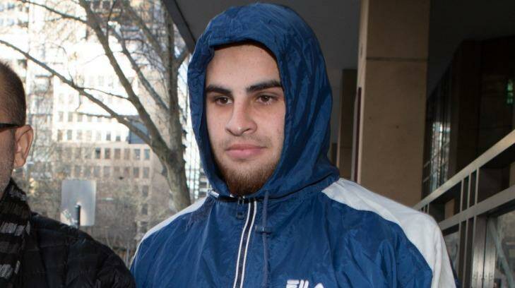 Hassan El Sabsabi leaves the Melbourne Magistrates Court last year. Photo: JasonSouth