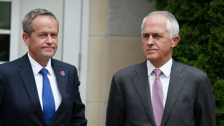 Opposition Leader Bill Shorten and Prime Minister Malcolm Turnbull will both hold talks with Benjamin Netanyahu. Photo: Alex Ellinghausen