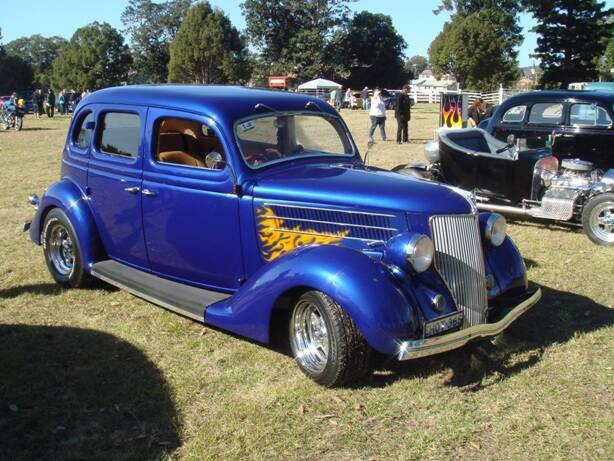 Too hot: The Coasters Hot Rod Club will be showing off a collection of impressive machines in Bain Park on February 7.