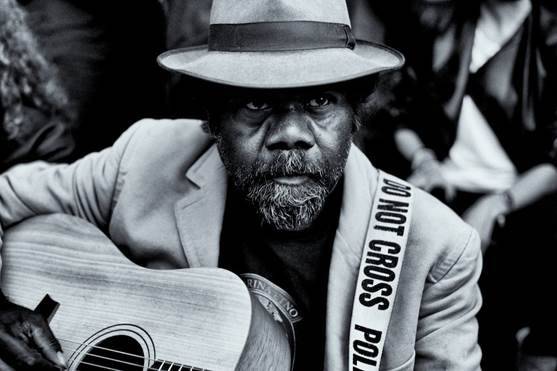 Wauchope bound: Frank Yamma is without a doubt one of Australia's most significant Indigenous songwriters with an ability to cross cultural and musical boundaries