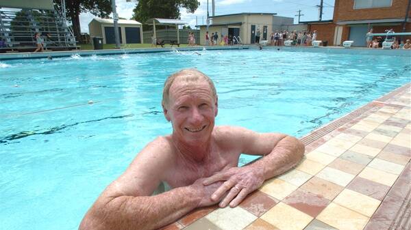 George Fowler at Wauchope pool.