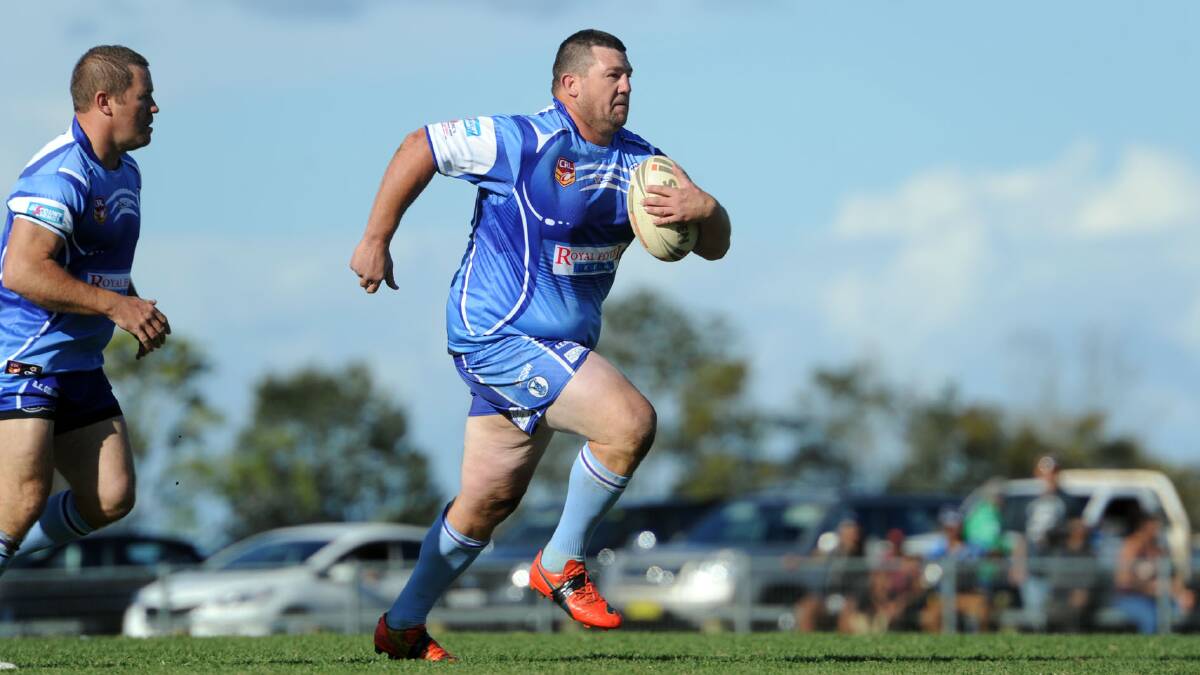 MIGHTY BLUES: Get ready for Hastings District Rugby League season this weekend with the Bain Cup on Friday night. Pictured is Kendall stalwart Robert 'Smokey' Smith.