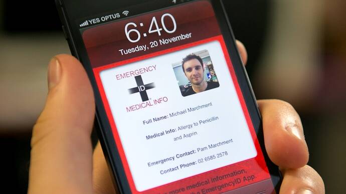 A new phone app could help save lives.