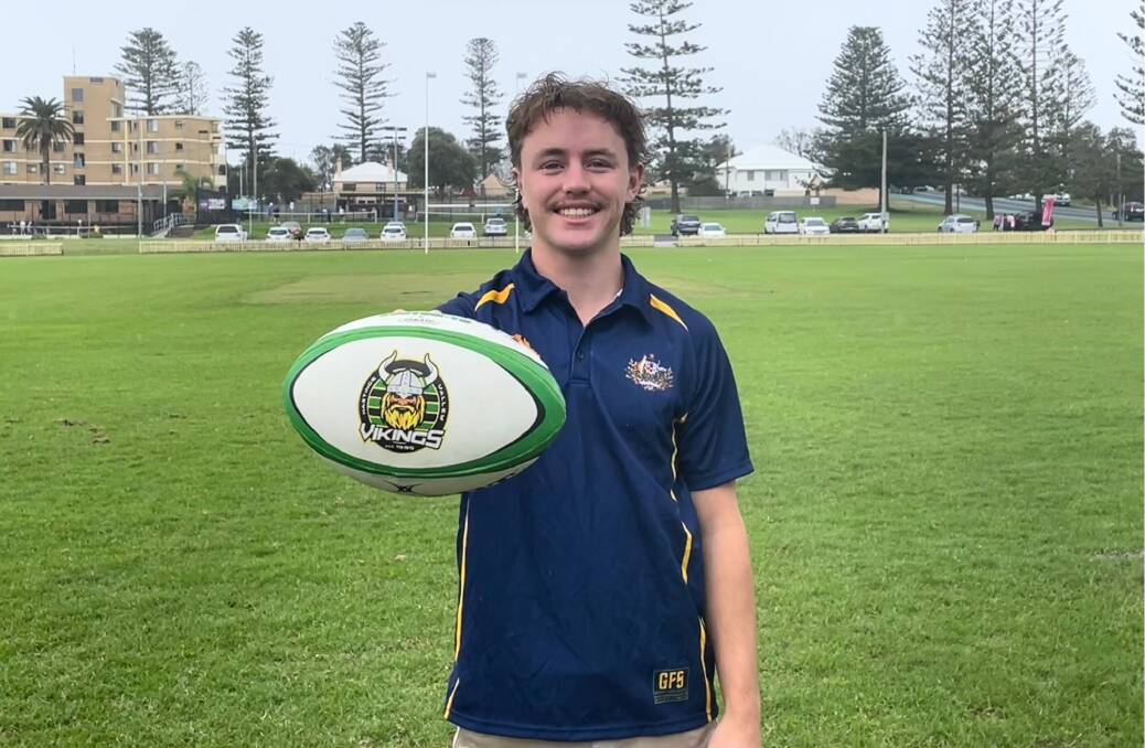 Noah Thick will be playing for the Australian Deaf Rugby Union Mens team. Picture by Abi Kirkland