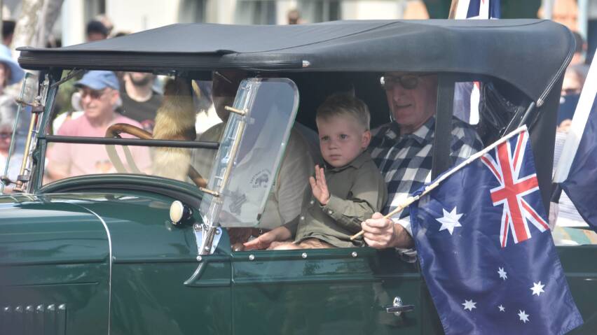 All generations united for Anzac Day 2023. Picture by Mardi Borg