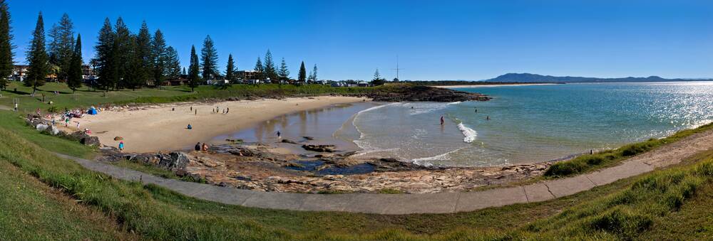 South West Rocks is a perfect place for a swim.
