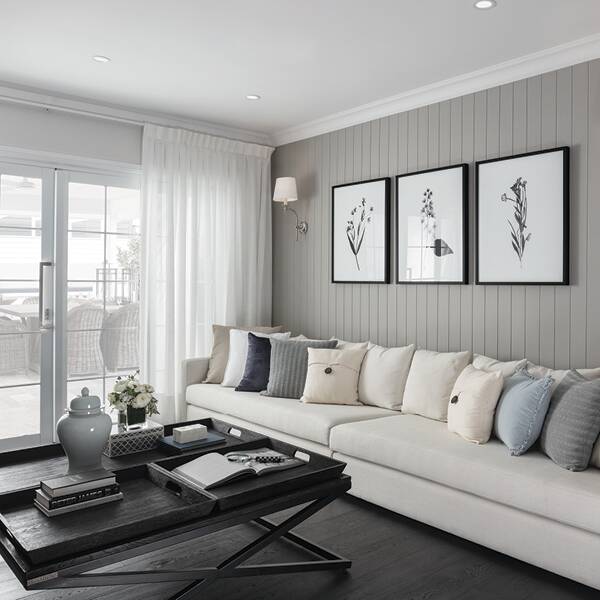 Lounge: Coral Homes Hamptons-inspired style. To find out how you can achieve the look, Coral Homes will present a Hamptons style session. 