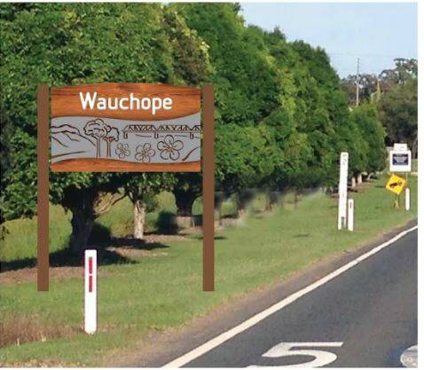 Sign of the times: Port Macquarie-Hastings Council says it plans to install new entrance signage to Wauchope. The chamber of commerce wants your feedback on the plan.