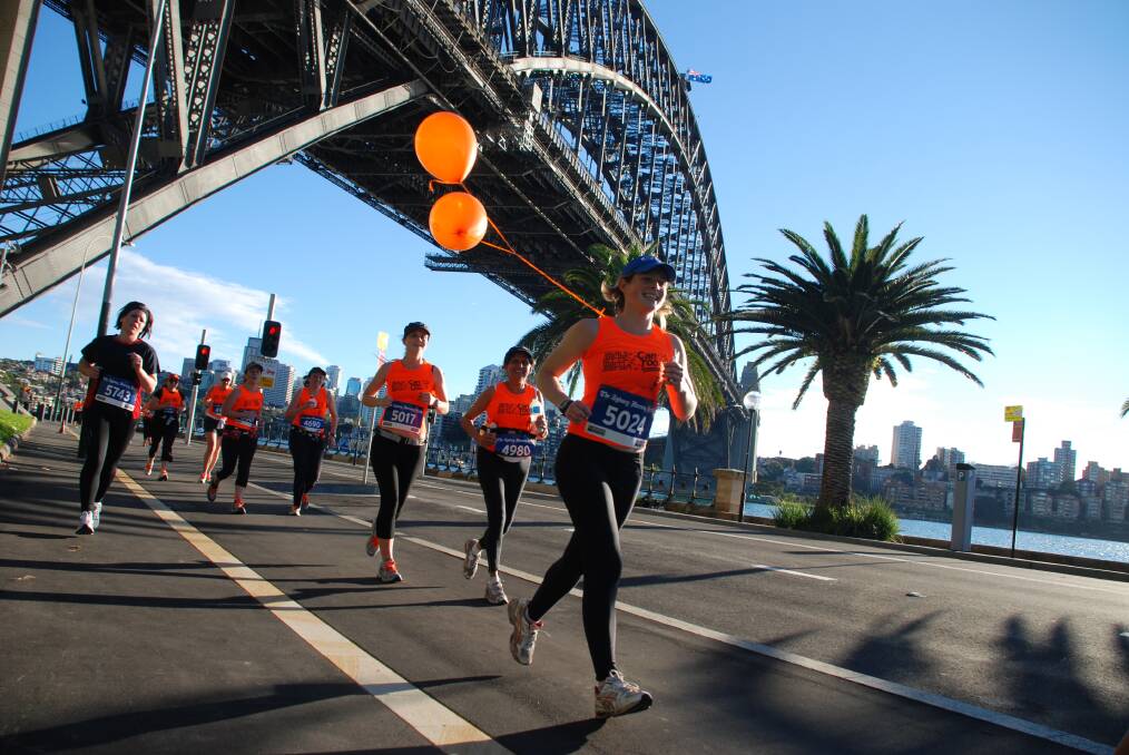 Can Too: The Can Too Foundation has kick started its winter training programs that will target the Blackmores 10km Bridge Run later this year. Photo: supplied