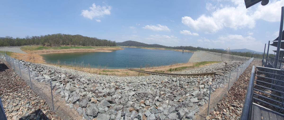 No pumping yet: Port Macquarie-Hastings Council says it could be a few weeks before pumping resumes into the storage dams. Photo: Lisa Tisdell
