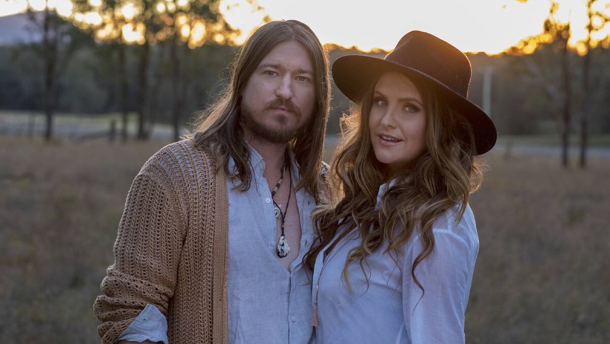 COMING TO TOWN: Adam Eckersley and Brooke McClymont play Wauchope RSL Club on Saturday March 2.