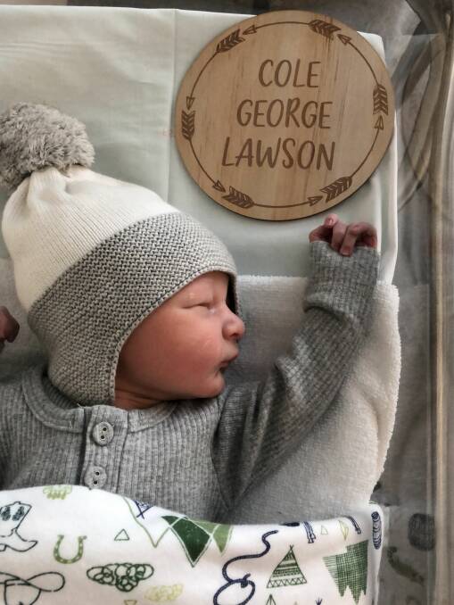 Baby Cole George Lawson.