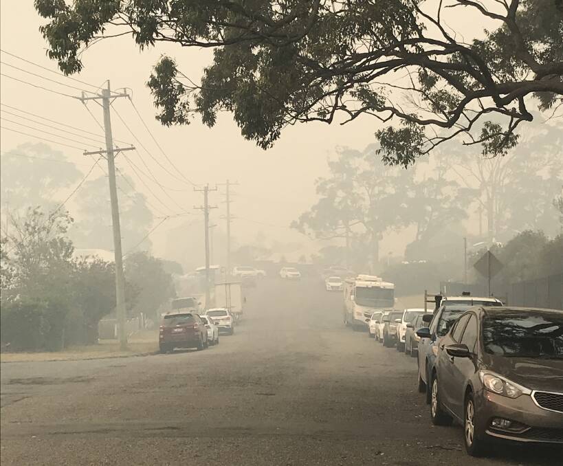 TAKE CARE: Residents are advised to try and minimise their exposure to bushfire smoke as it continues to affect air quality across the Mid North Coast.