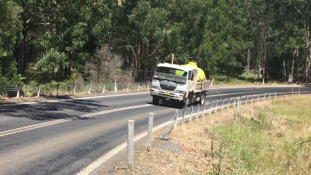 Hot weather still affecting highway between Wauchope and Walcha