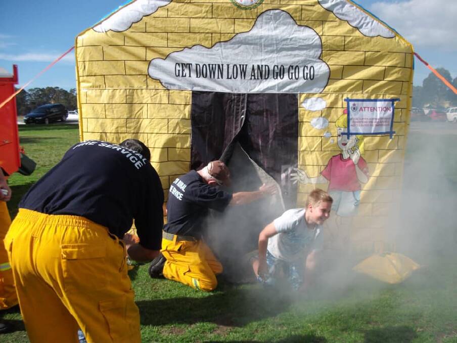Can you escape the smoke house at the Sancrox/Rural Fire Brigade Fun Day on Saturday March 30?