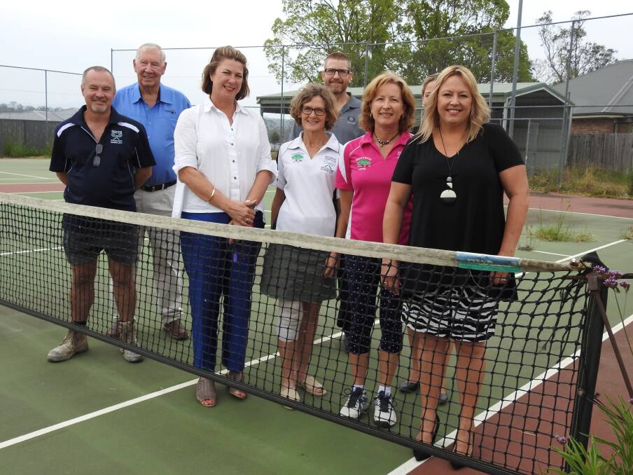 UPGRADE COMING: Terry Burn, Mal Butler, Oxley member Melinda Pavey, Tracey Eastwood, Caleb Rose, Melissa McCoullough and Mayor Peta Pinson.