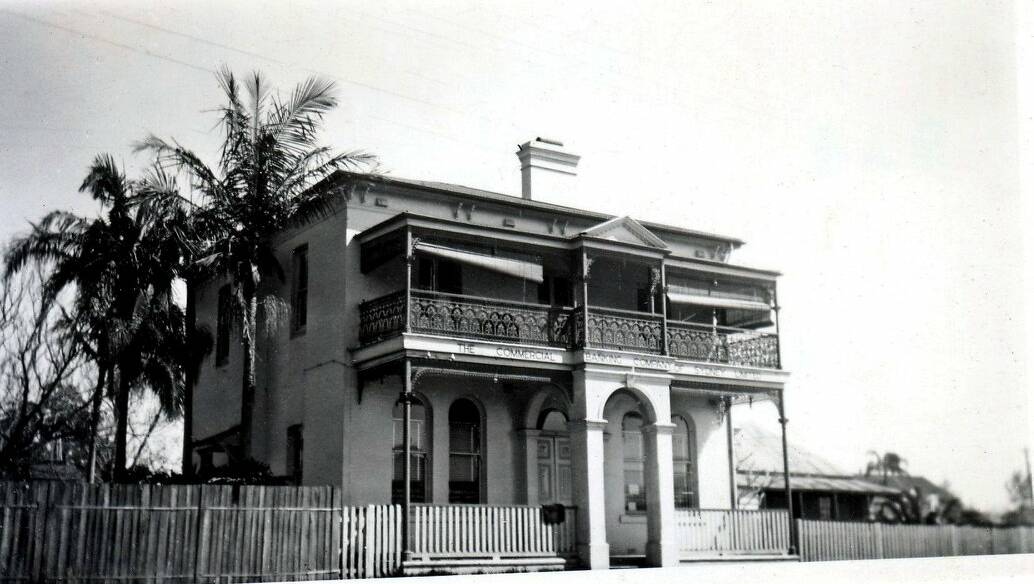 The Commercial Bank in Wauchope. Photo courtesy of Helen Grant's personal family collection.