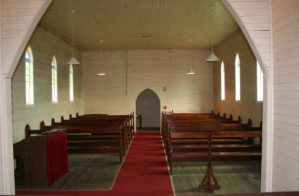 Church for sale: St Mark's Anglican church in Comboyne has been deconsecrated and is on the market.