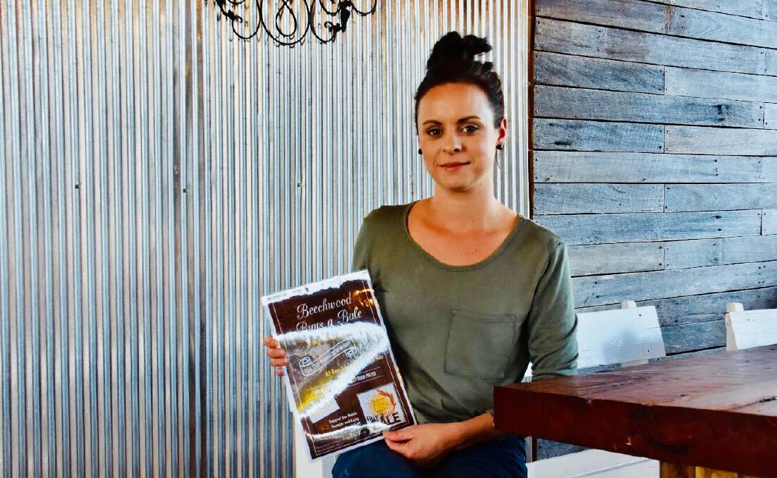 Jess Williams hopes to sell out all 150 tickets for the Beechwood Buys a Bale drought fundraiser on Saturday August 25.