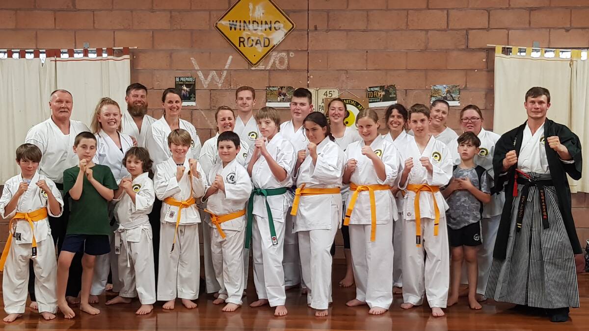 Members of Wauchope Martial Arts Association. New members are welcome. No experience necessary.