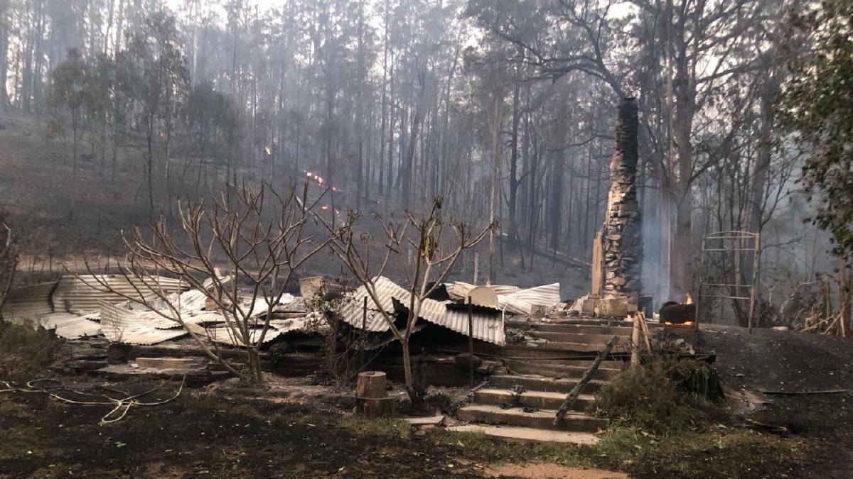 Help with clean-up cost of properties destroyed by bushfires