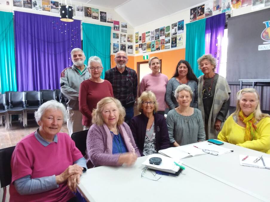 COMMITTED: Members of the Mid North Coast Refugee Support Group met at Wauchope Arts Hall earlier this month.