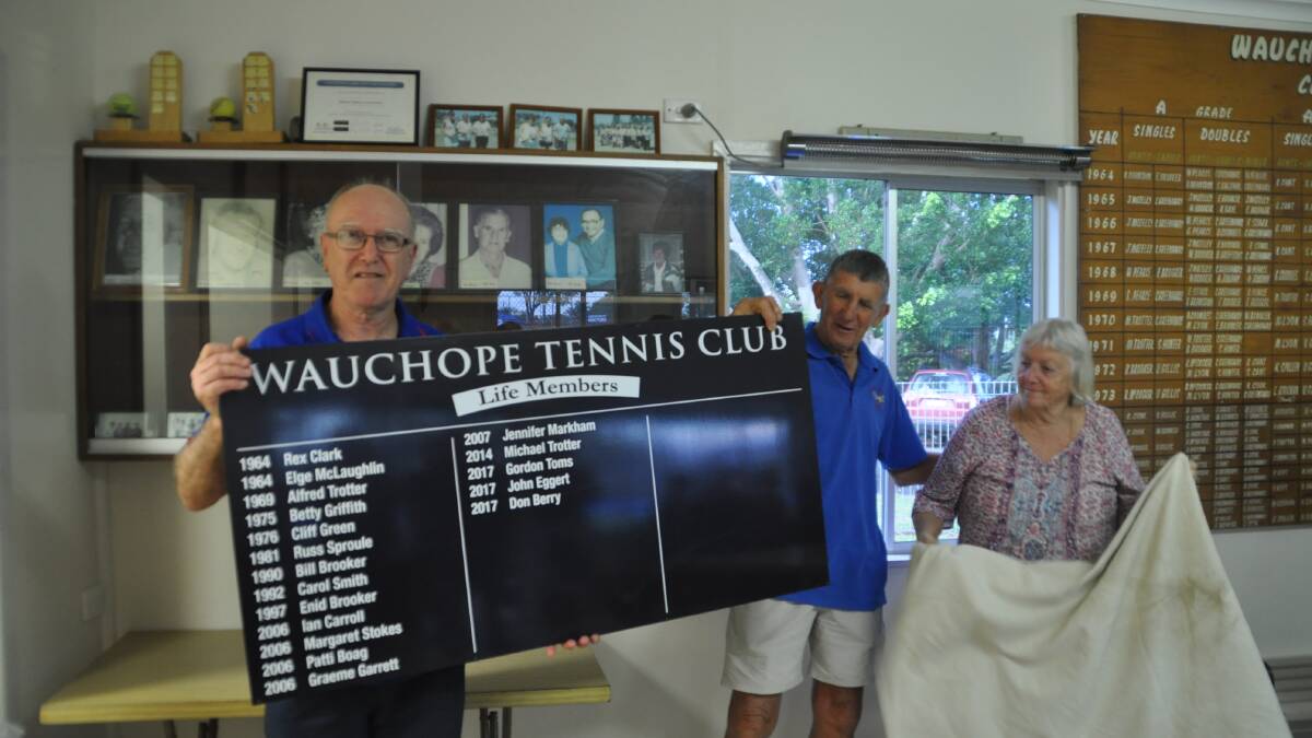 Roofing company helps shade tennis club members | video