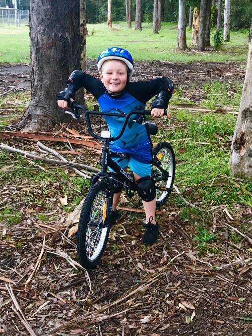 Riley Kennedy is looking forward to dressing up his bike for Australia Day.