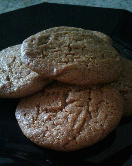 AUTUMN TREAT: Delicious with a cuppa, gingernut biscuits.  Thanks to Jean Lyne for the recipe and photo.