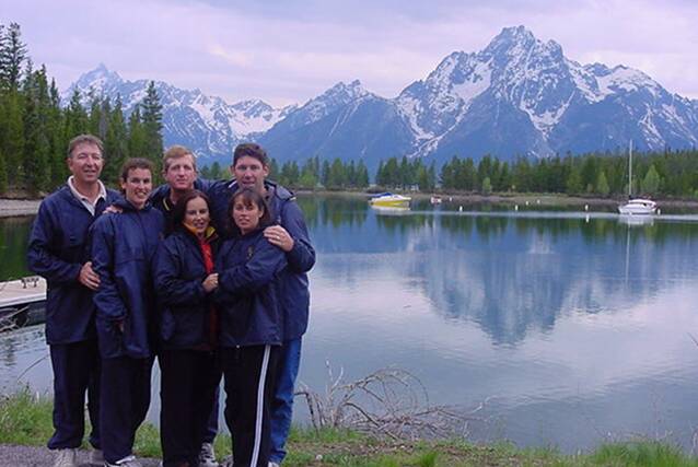WYOMING IN MAY 2010: Wauchope Rotary's Neville Parsons was team leader with Group Study Exchange participants, Michelle Kellett, Geoff Fletcher, Derani Barick, Jenny Hook and Adam Sharpe. 
