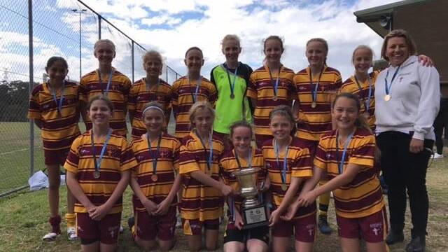 CHAMPIONS: Polding, a Catholic schools team comprising the best primary school players from the Northern half of the state.
